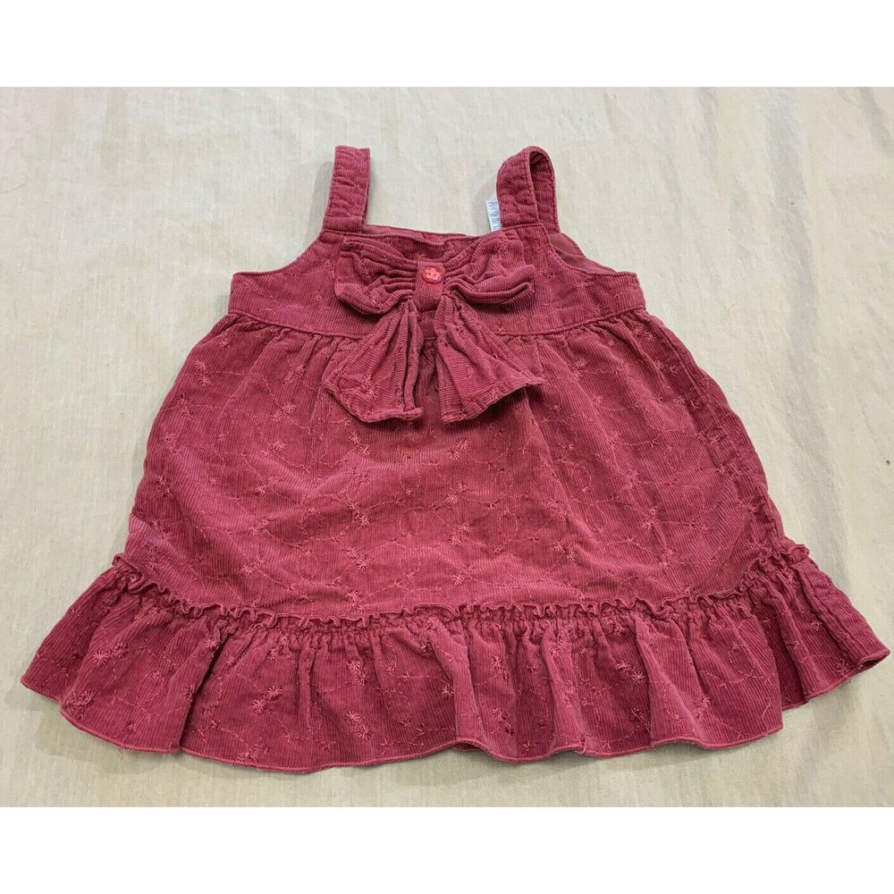 SWEET HEART ROSE GIRLS CORDUROY COTTON DRESS SIZE 24M
